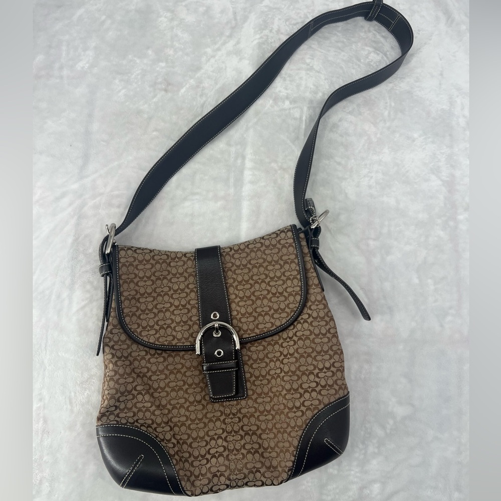 Y2K Coach C monogram convertible purse